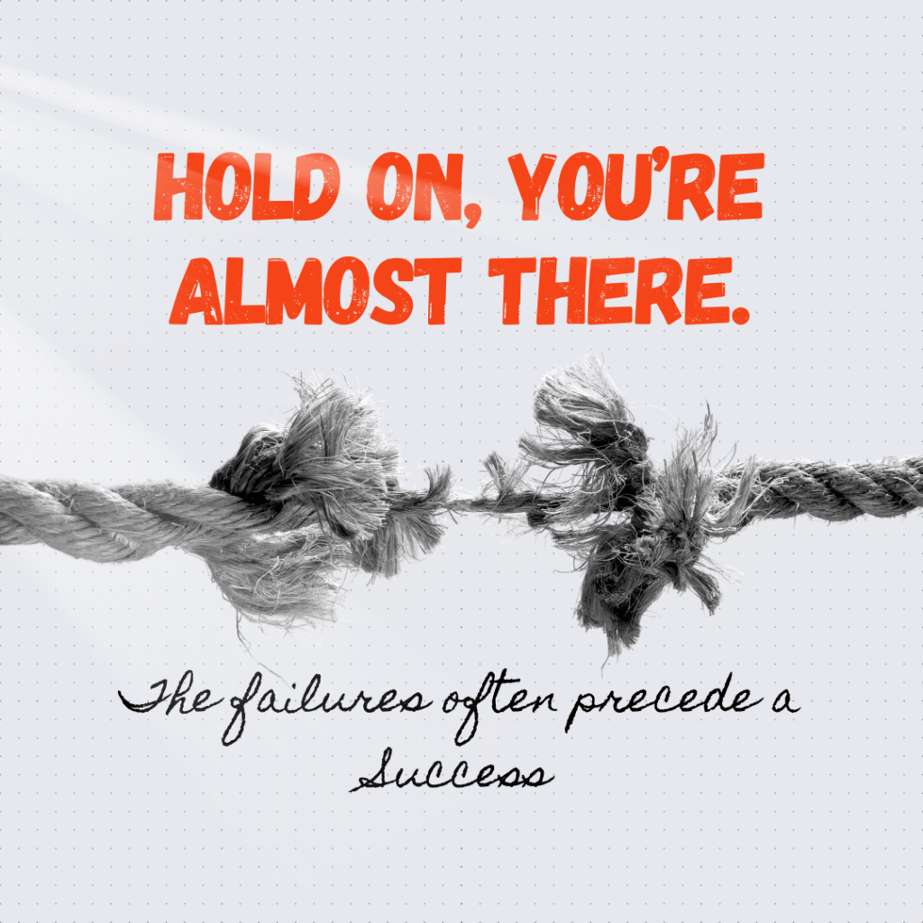 Failure Can be Brilliant